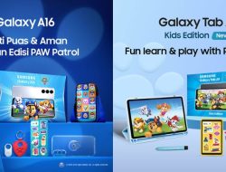 Dapatkan Aksesoris PAW Patrol® di Galaxy A16 dan Galaxy Tab A9 Kids Edition